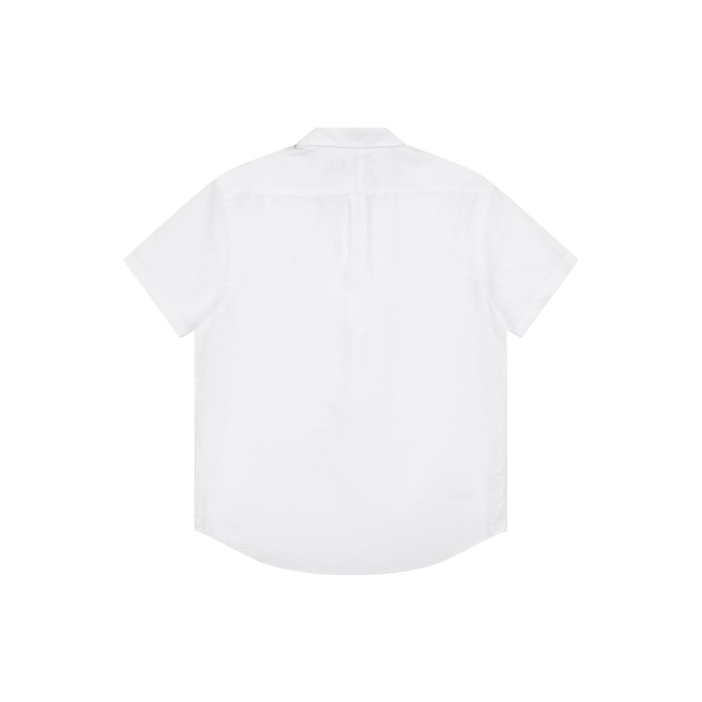 Ralph Lauren Pony Logo Pure Linen Short Sleeve Shirt