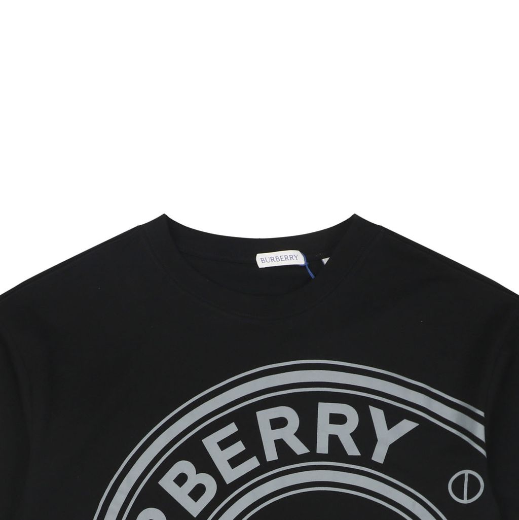 Burberry circular letter logo T-shirt