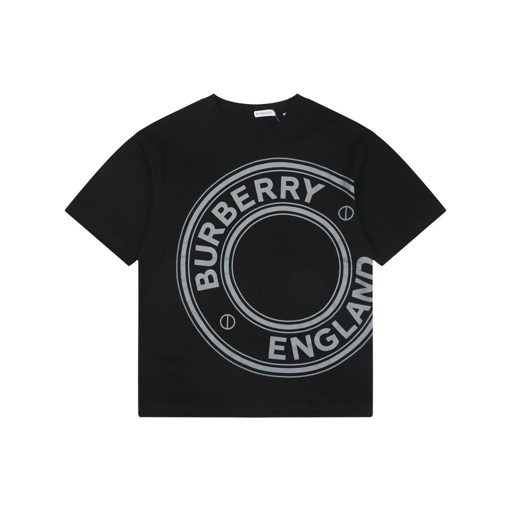 Burberry Circular Letter Logo Print T-Shirt