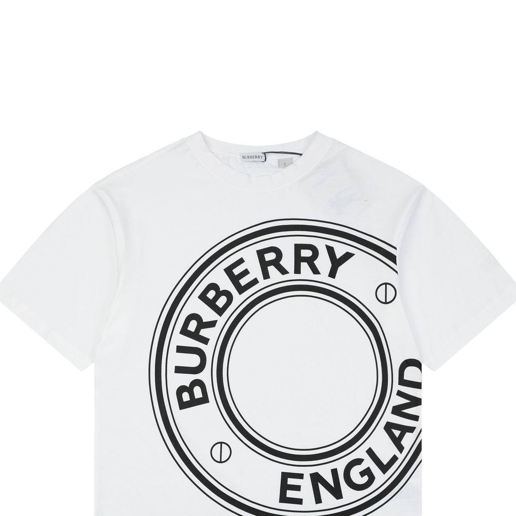 Burberry black loose fit graphic tee