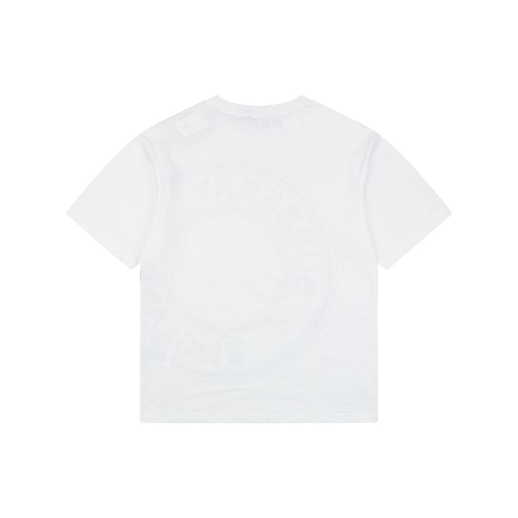 Burberry circular letter logo T-shirt