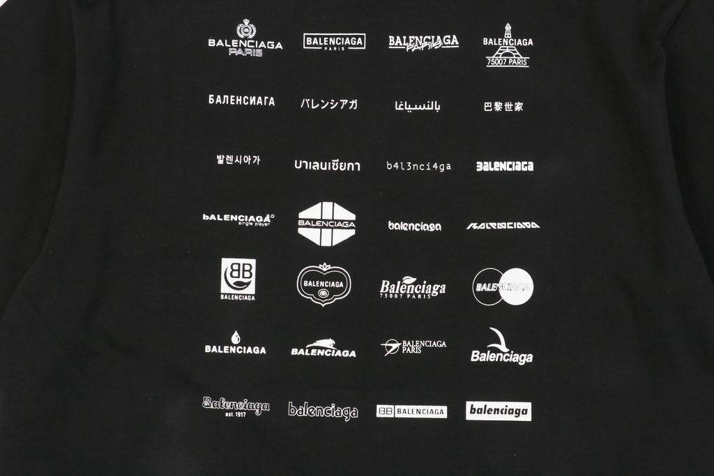 Paris logo loose fit cotton T-shirt