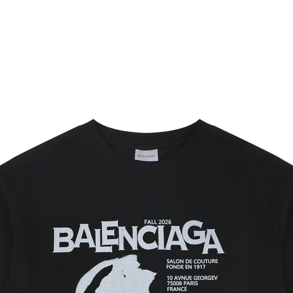 Balenciaga 300g oversized graphic tee