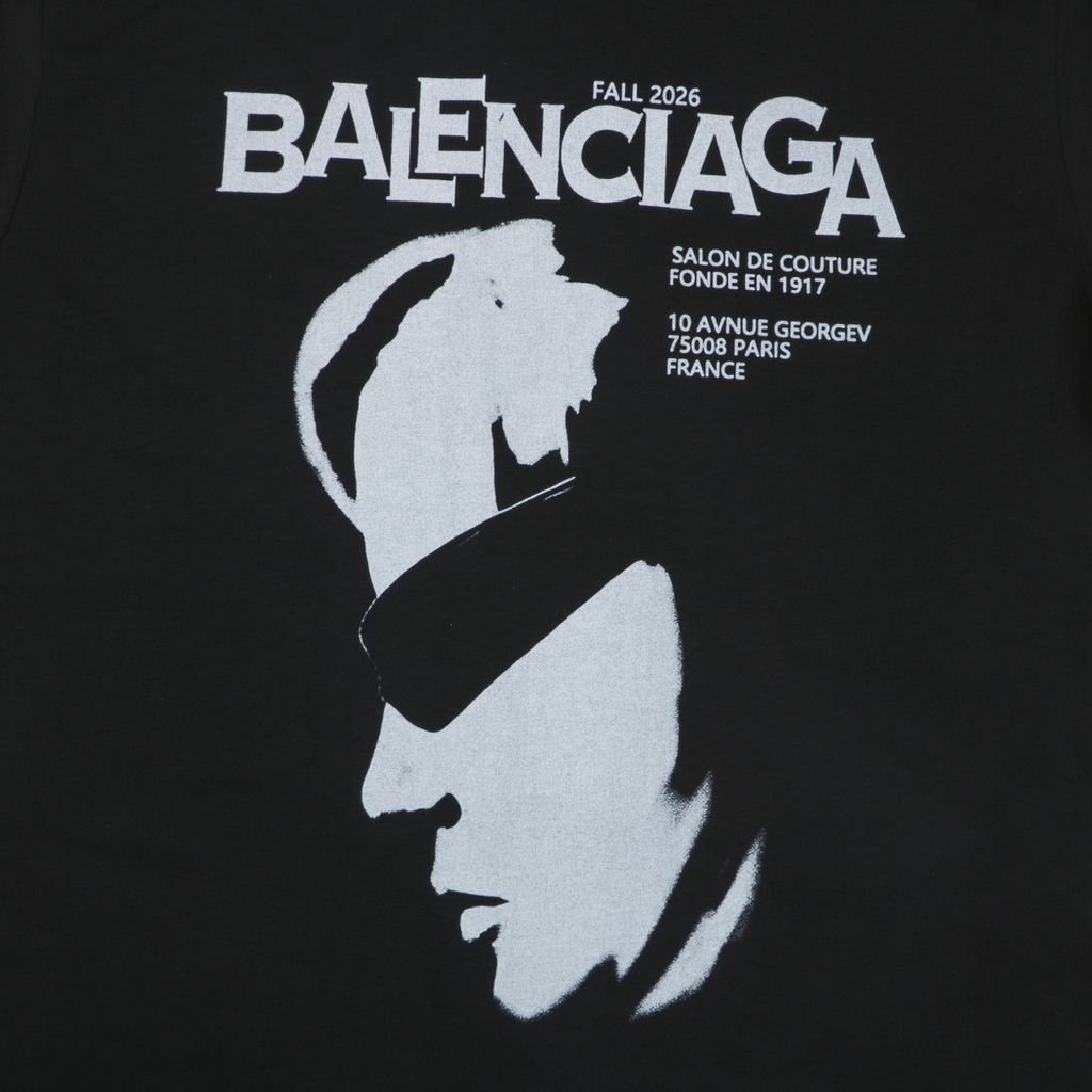 Vintage portrait heavyweight cotton T-shirt
