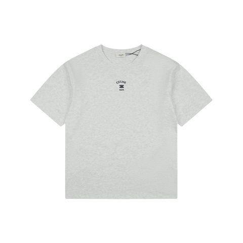 Celine Triomphe Paris embroidered T-shirt