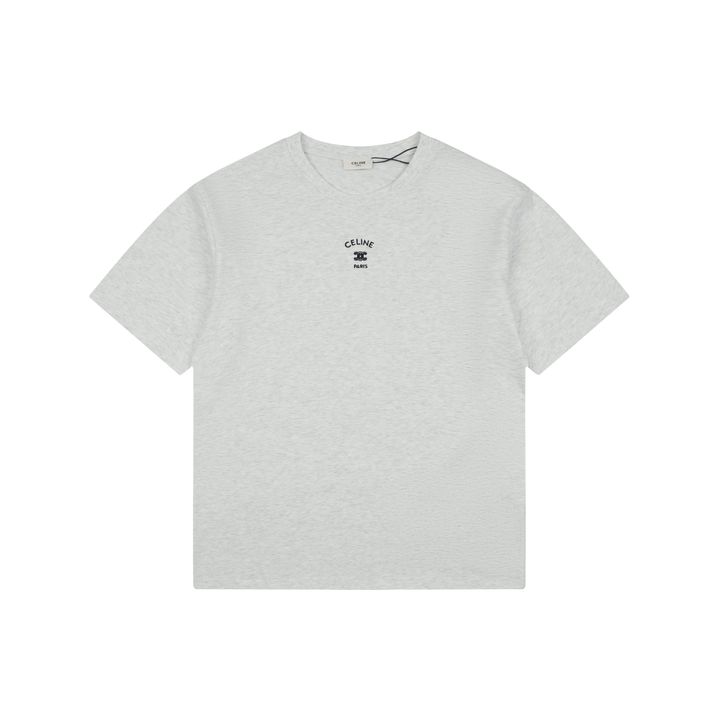 Celine Triomphe Paris embroidered T-shirt