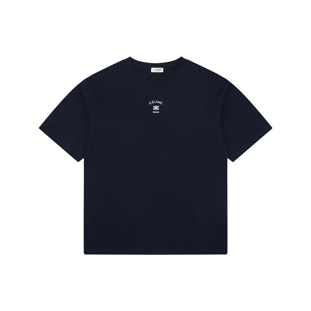 Celine Triomphe Paris embroidered T-shirt