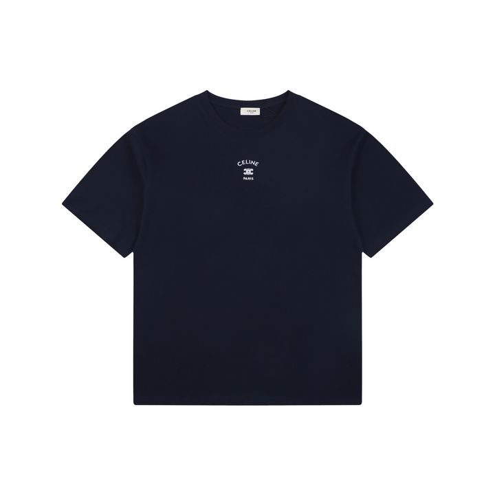 Celine Triomphe Paris embroidered T-shirt