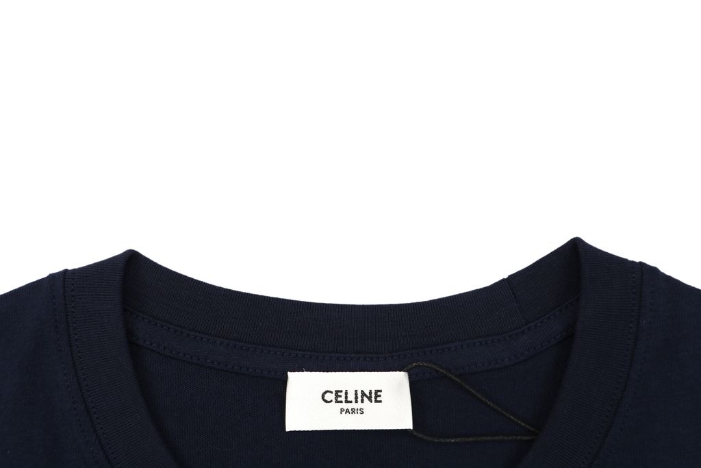 Minimal Triomphe embroidered crew-neck T-shirt