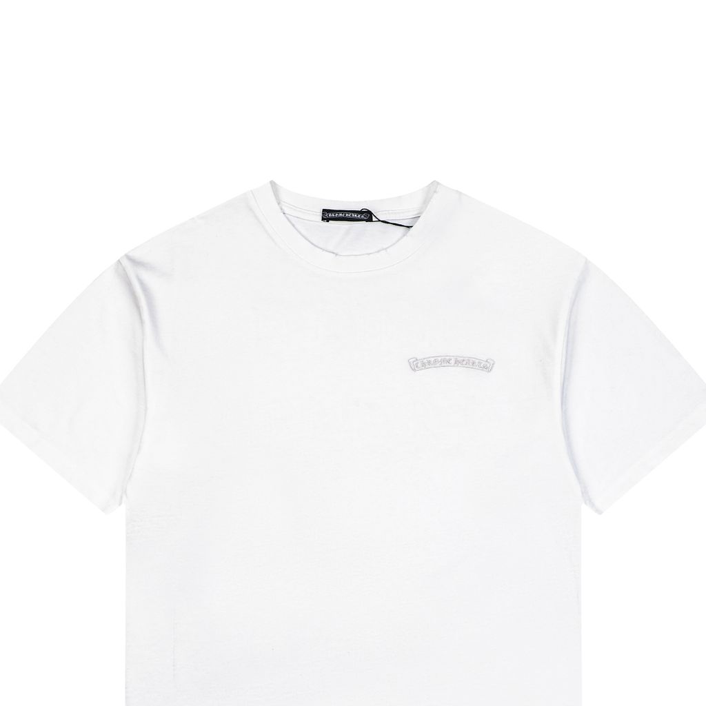 Chrome Hearts appliqué embroidery cotton tee