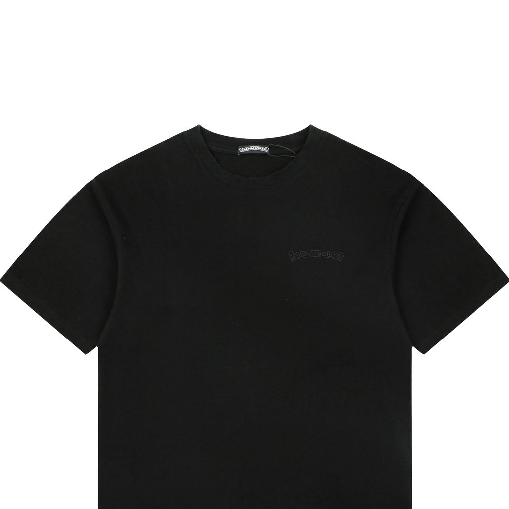 Chrome Hearts appliqué embroidery cotton tee