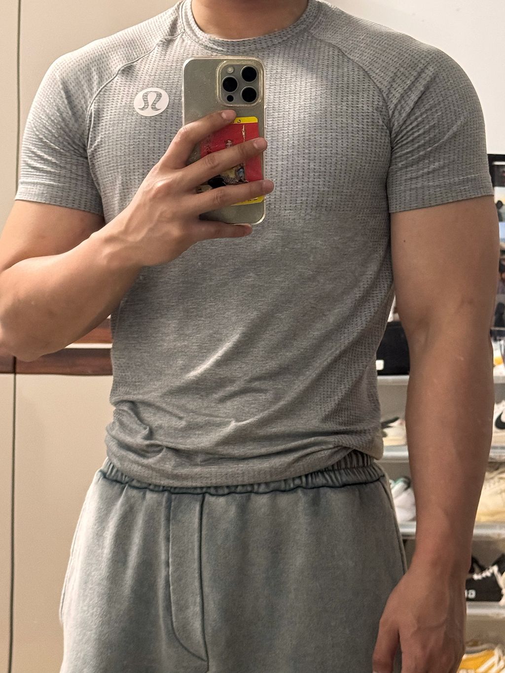 Lululemon seamless performance workout tee