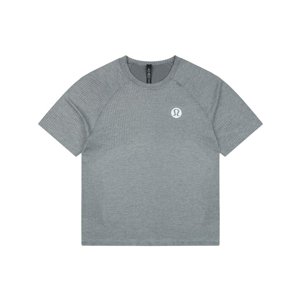 Lululemon large logo quick-dry T-shirt