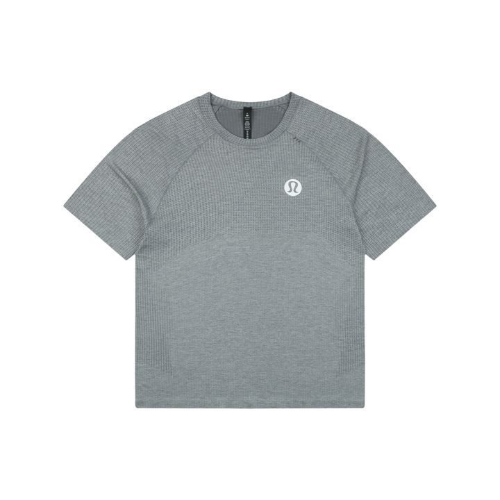 Lululemon large logo quick-dry T-shirt