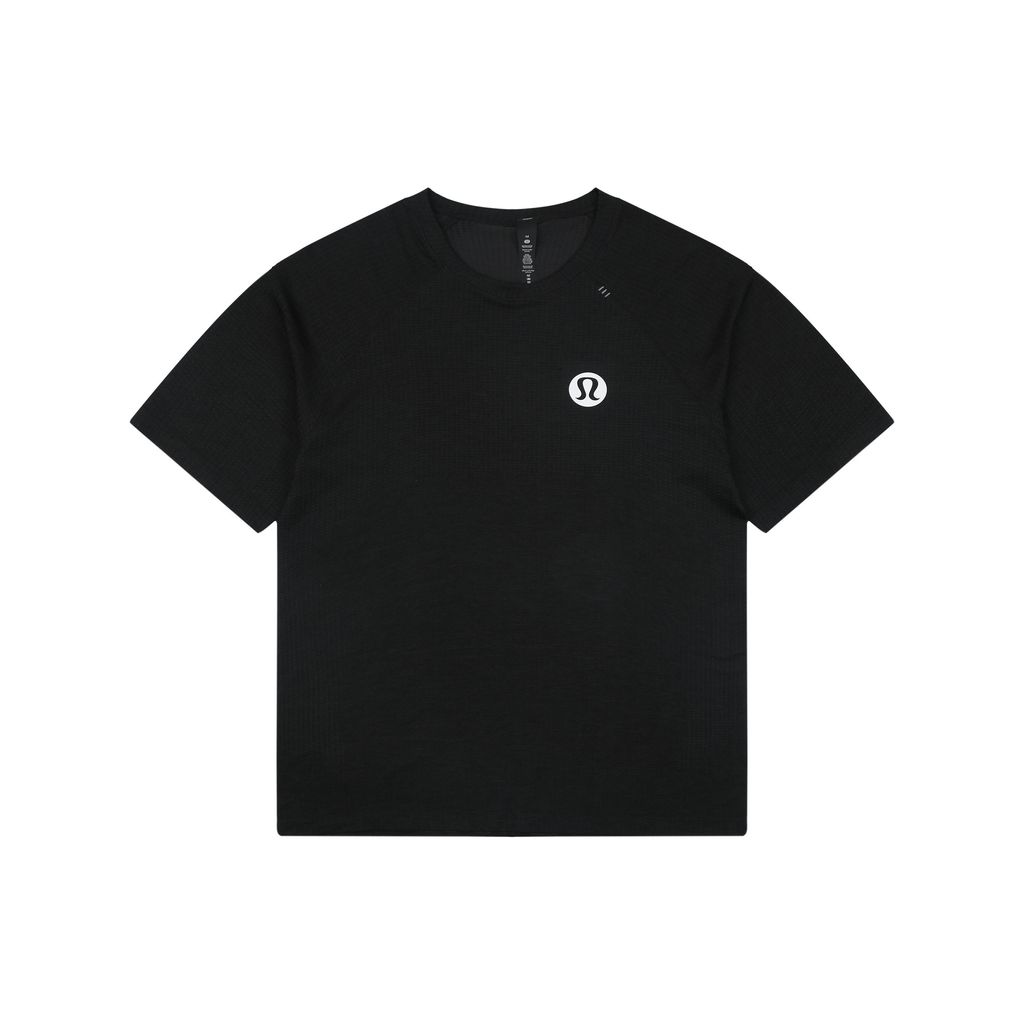 Lululemon large logo quick-dry T-shirt