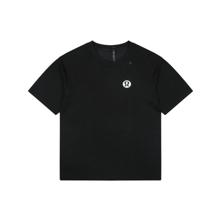 Lululemon large logo quick-dry T-shirt