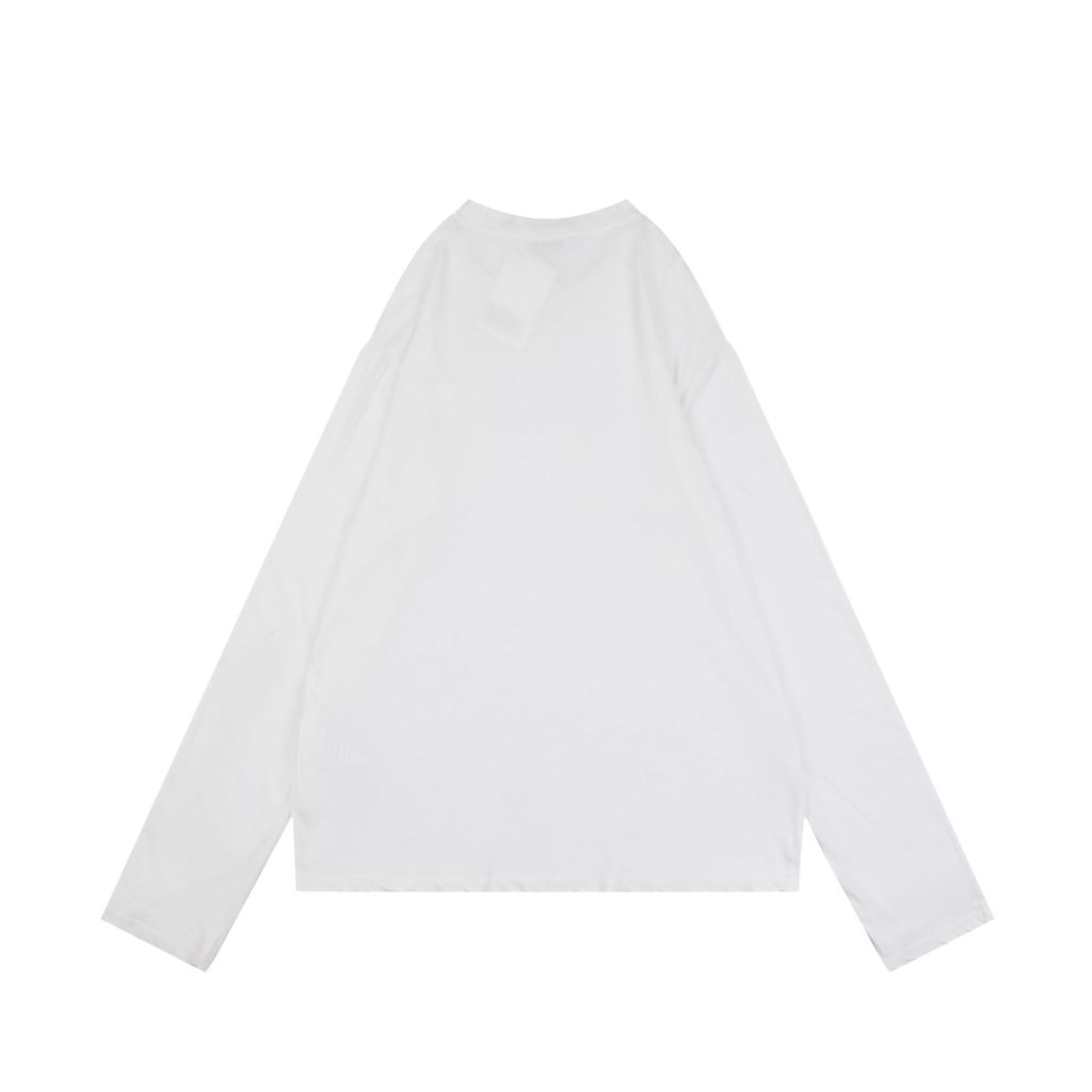 Acne Studios Pocket Logo Washed Long Sleeve T-Shirt