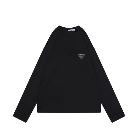 Acne Studios pocket logo long sleeve T-shirt