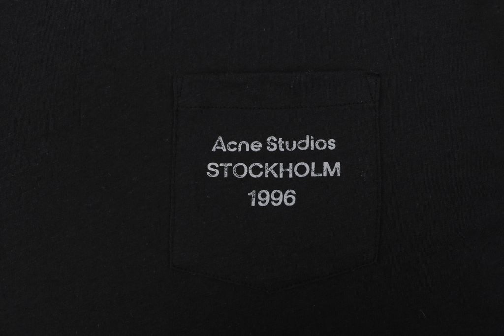 Washed slub cotton linen pocket tee