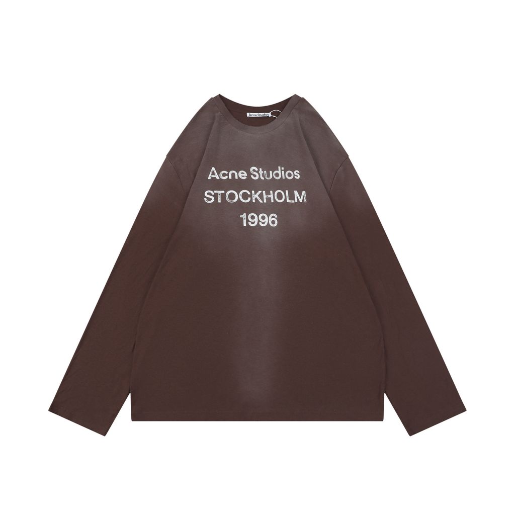 Acne Studios cocoa brown 1996 long sleeve