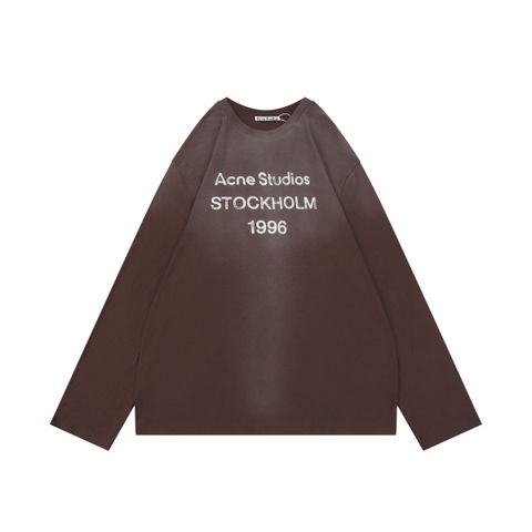 Acne Studios cocoa brown 1996 long sleeve