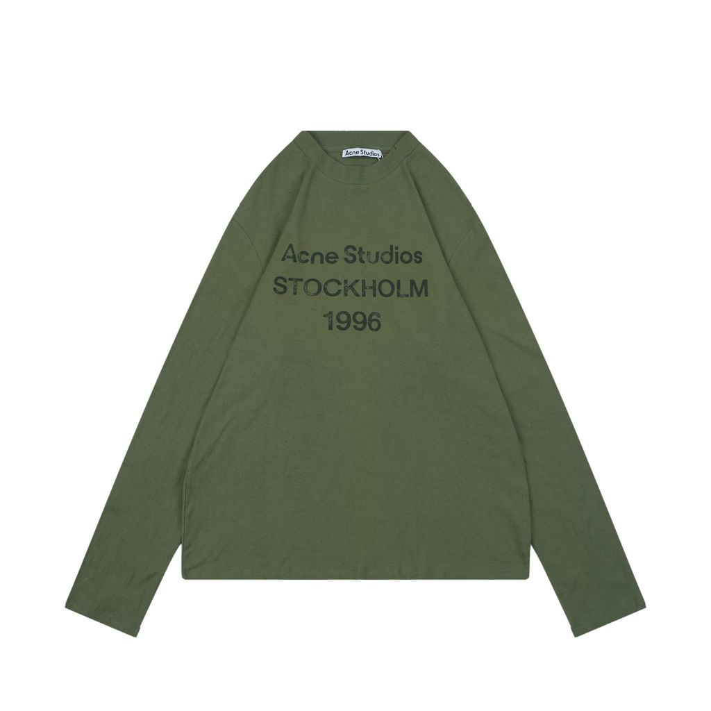 Acne Studios green 1996 long sleeve