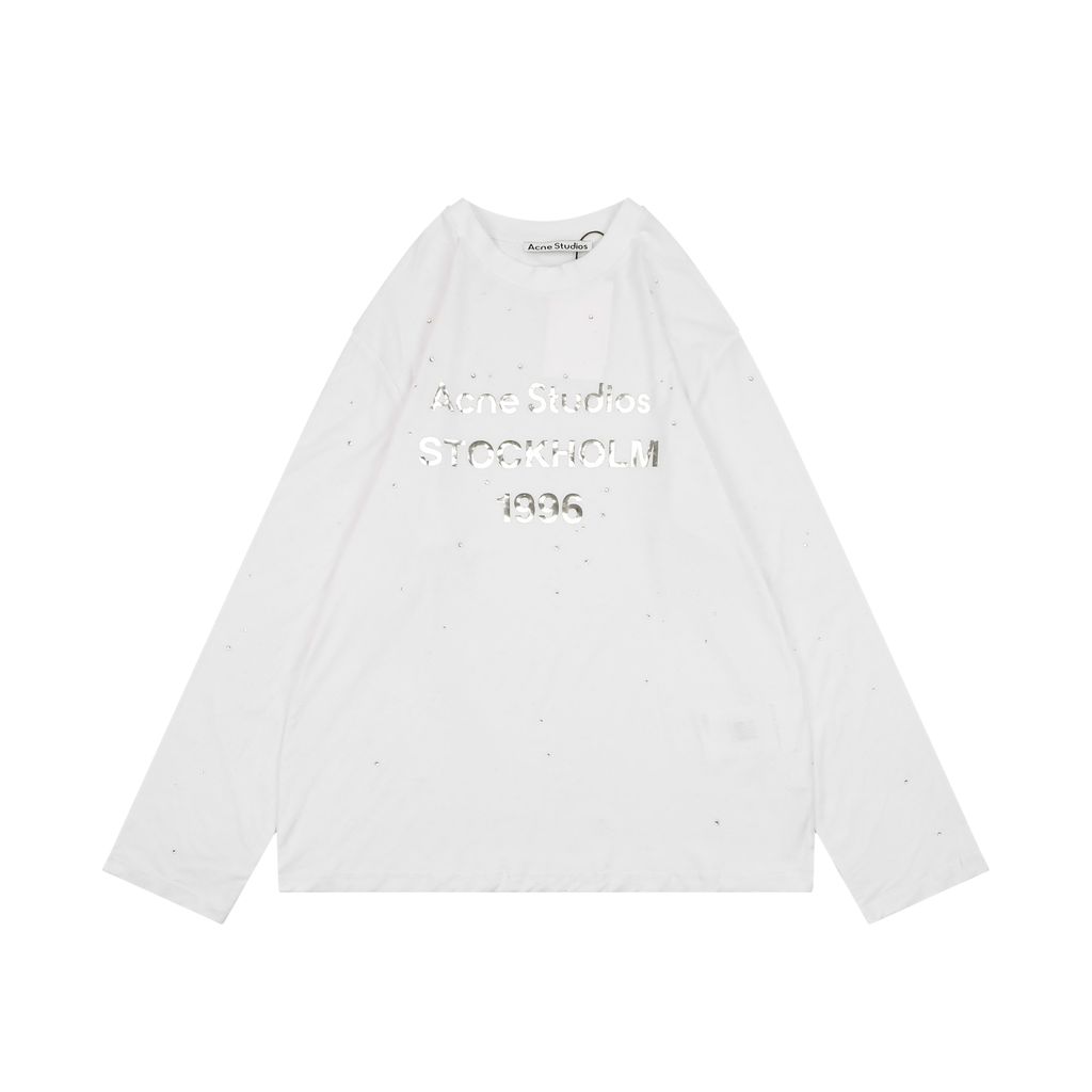 Acne Studios 1996 rhinestone long sleeve