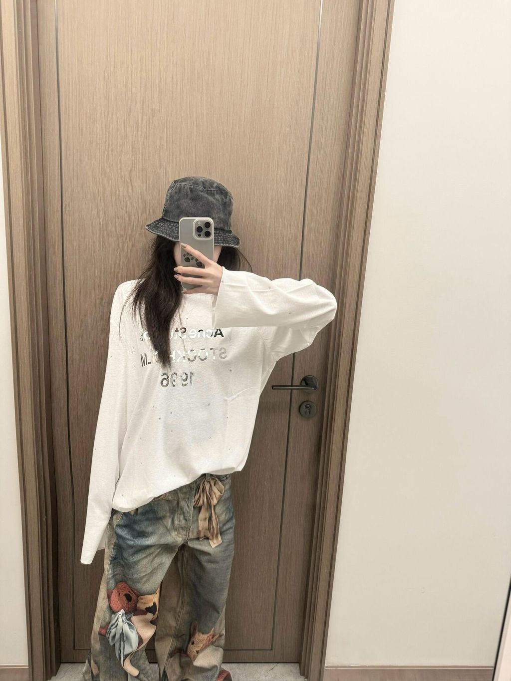 Acne Studios embellished loose long sleeve