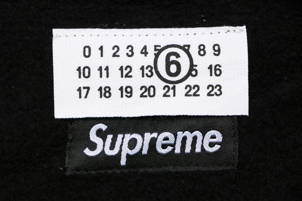 Oversized embroidered splatter cotton hoodie