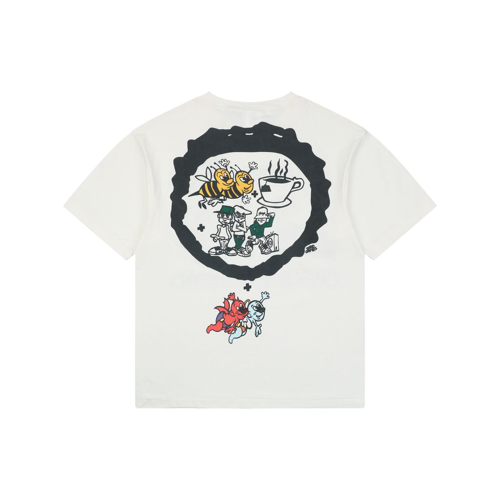 Saint Michael rap crew graphic T-shirt