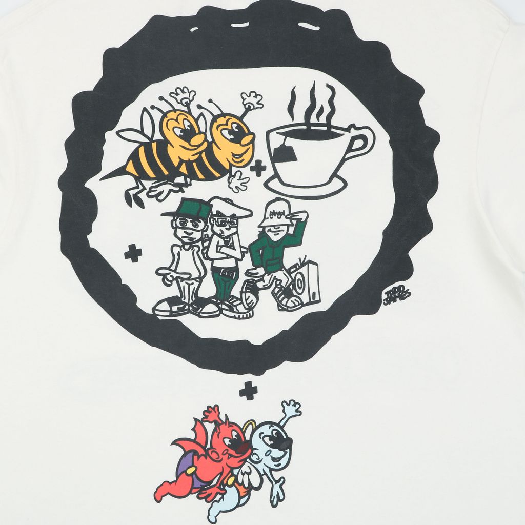 Saint Michael seamless printed streetwear T-shirt