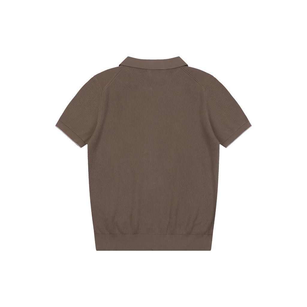 Brunello Cucinelli seagull collar polo