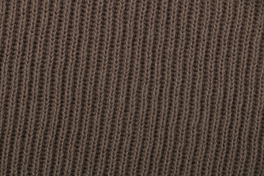 Fine ribbed cotton open-neck polo