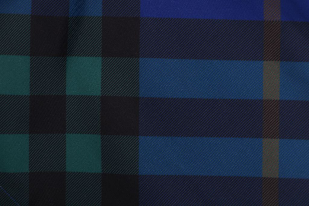 Lightweight unisex nylon check shorts