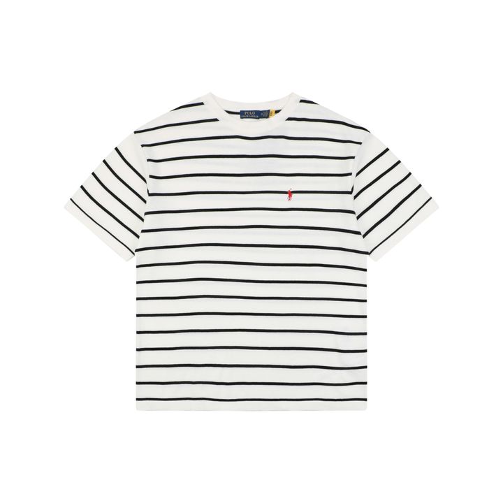 Ralph Lauren white striped knit T-shirt