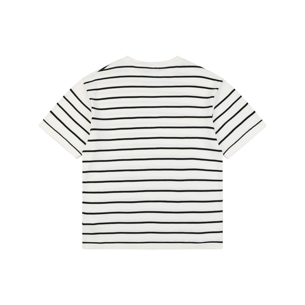 Ralph Lauren white striped knit T-shirt