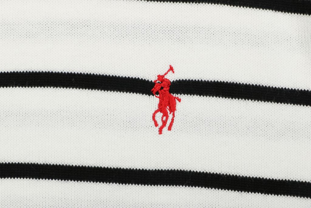 Pony logo cotton jacquard short sleeve