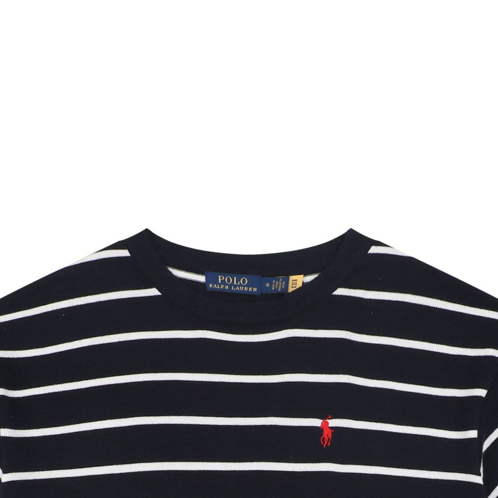 Pony logo cotton jacquard short sleeve
