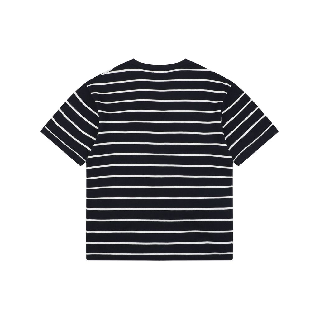 Ralph Lauren navy striped knit T-shirt
