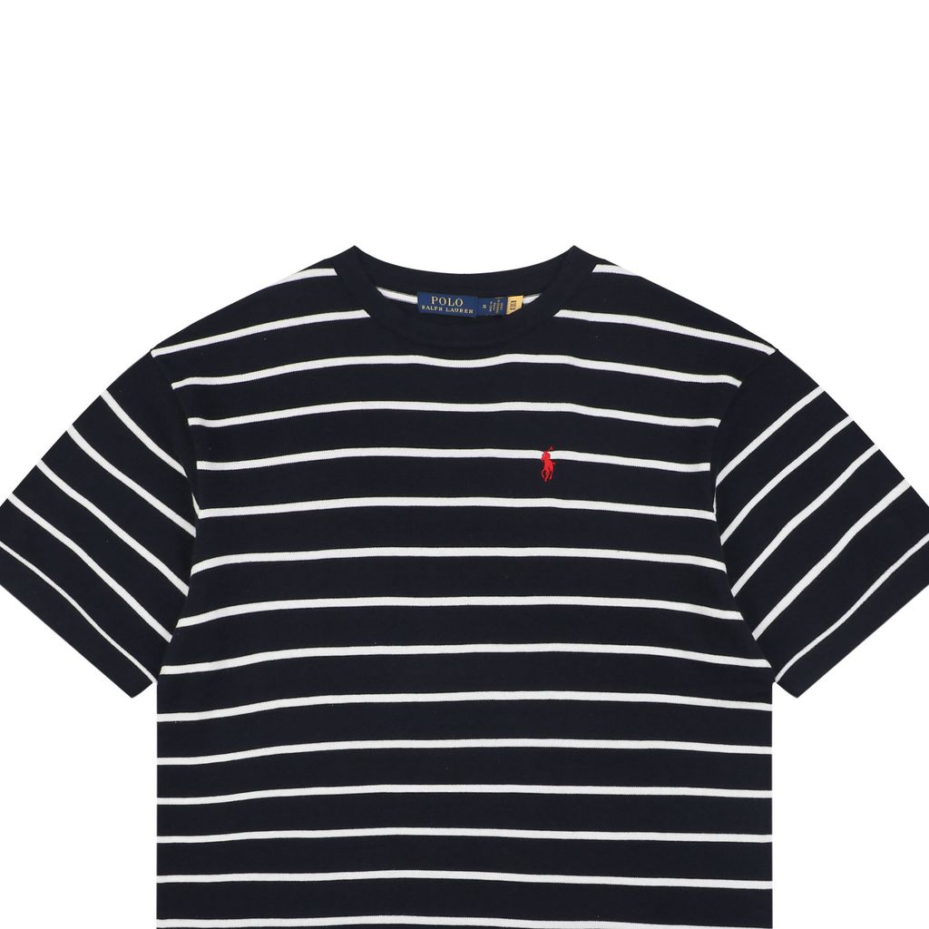Pony logo cotton jacquard short sleeve