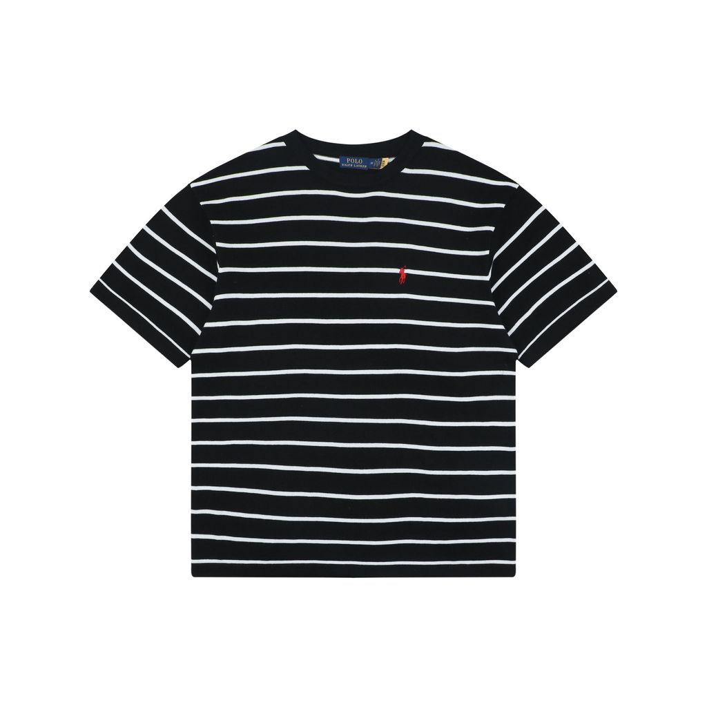 Ralph Lauren black striped knit T-shirt