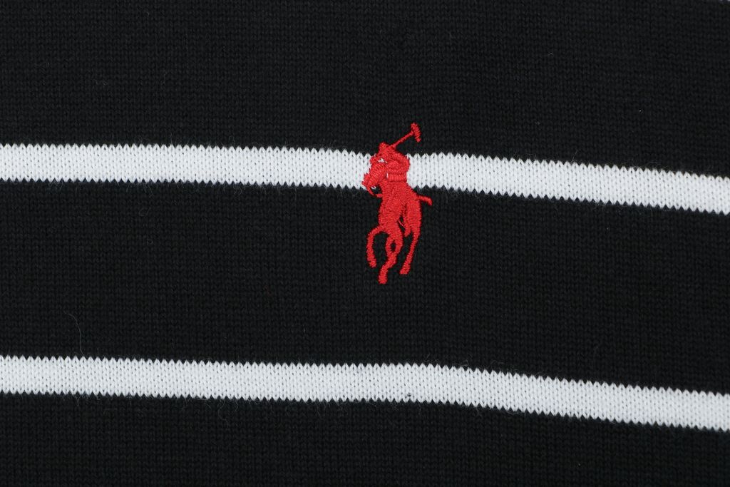 Pony logo cotton jacquard short sleeve