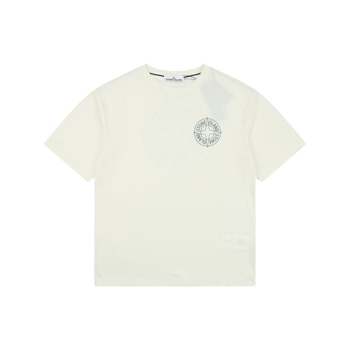 Stone Island circular compass graphic T-shirt