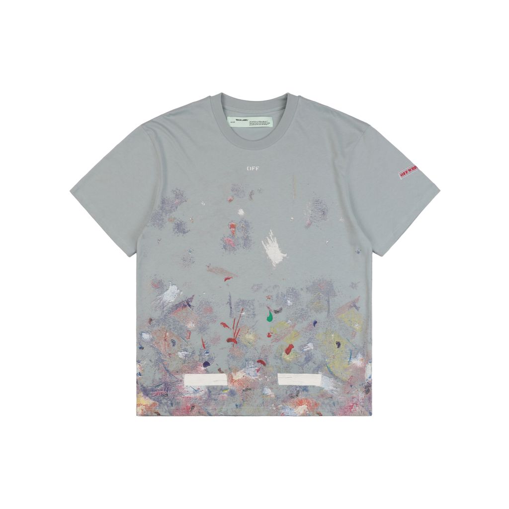 Off-White firework splatter arrow T-shirt