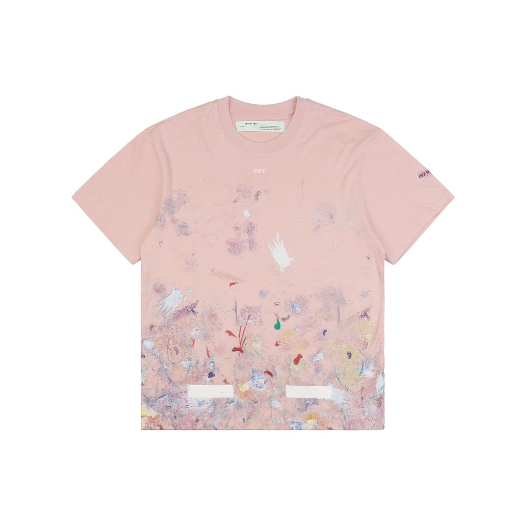 Off-White firework splatter arrow T-shirt