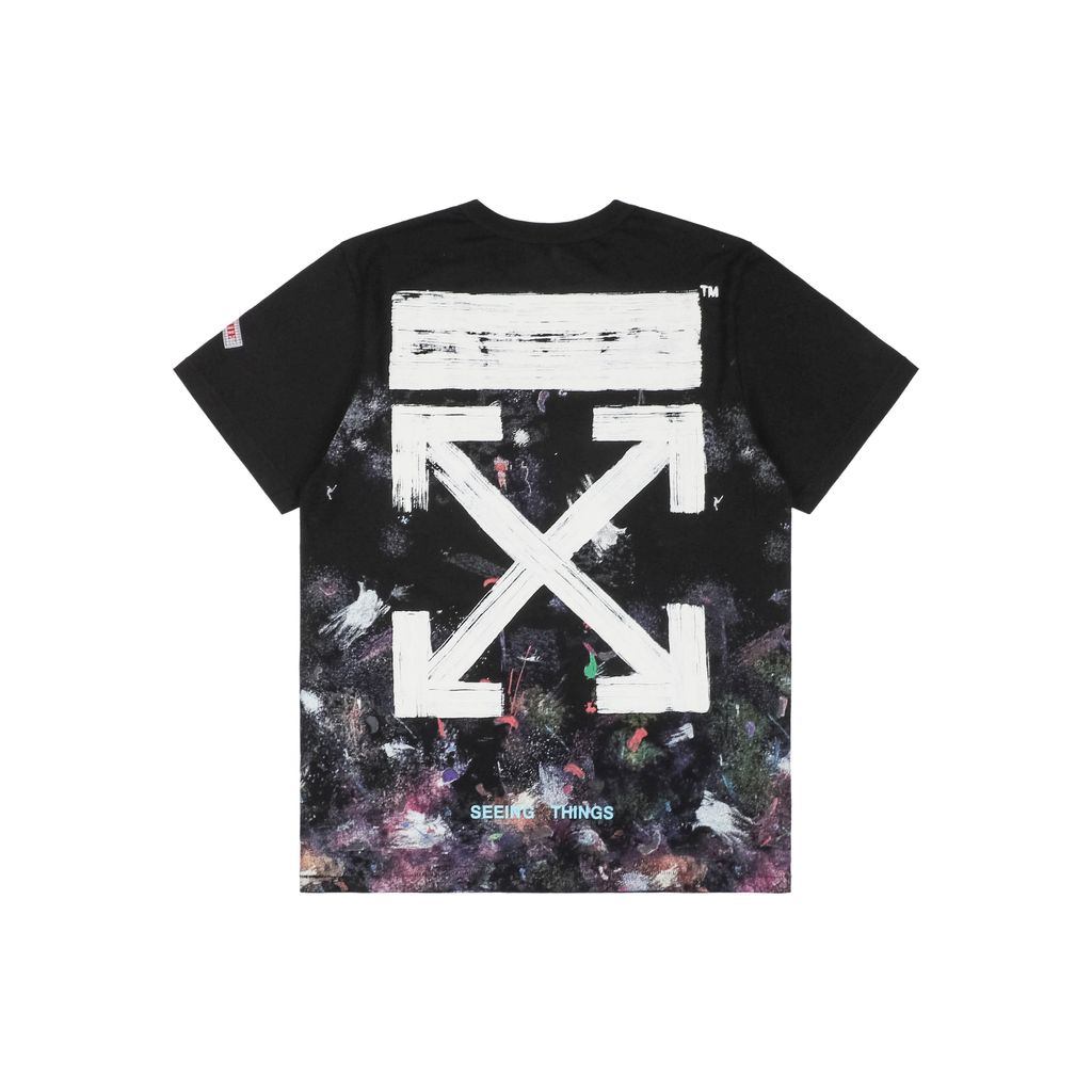 Off-White firework splatter arrow T-shirt