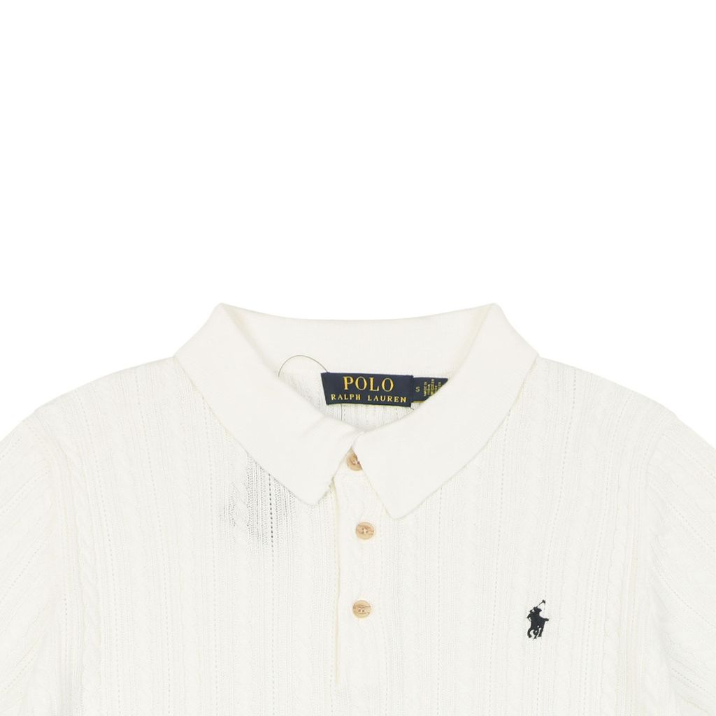 N2 pony long-staple cotton polo shirt