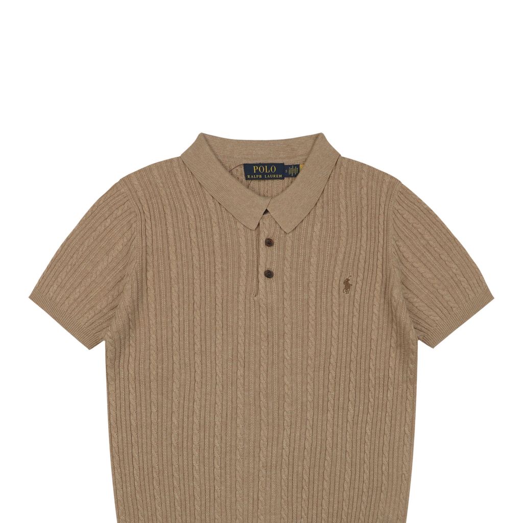 N2 pony long-staple cotton polo shirt