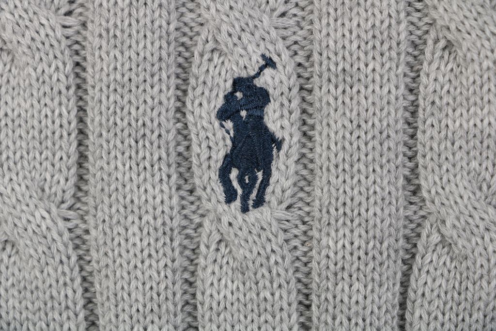 Pony logo short sleeve knitted top