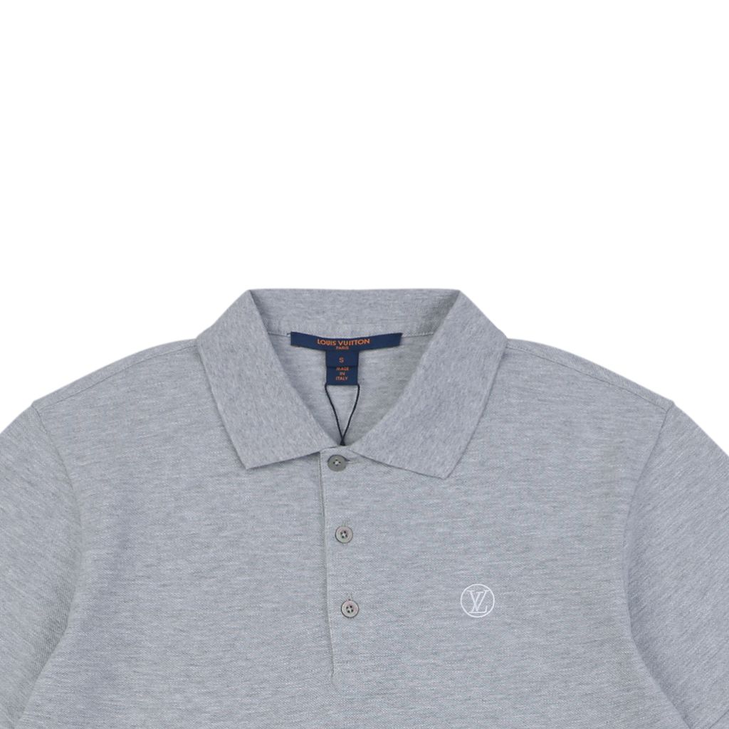 Cotton piqué short sleeve polo shirt